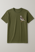 Mistle Thrush Botanical Art Tee